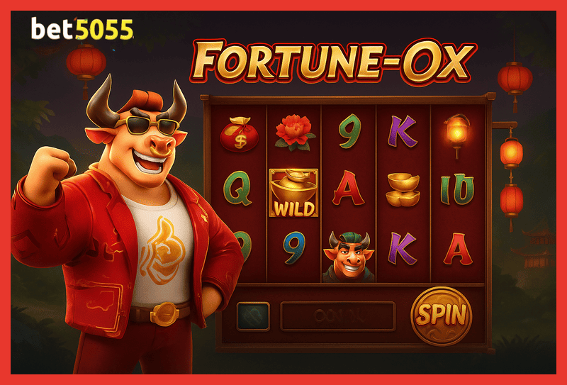 Fortune Ox no BET5055 - Aposte Agora e Reivindique Seus Ganhos