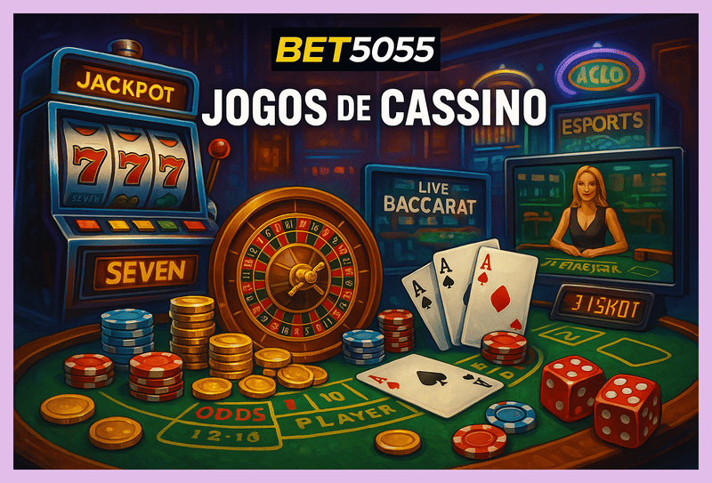 Jogos de cassino online inovadores e emocionantes na BET5055
