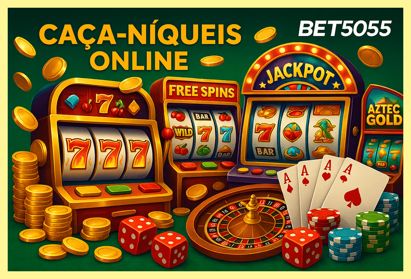 Explore o mundo das slot machines no BET5055 Casino